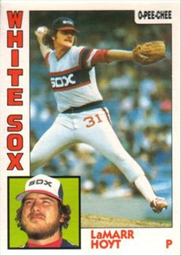 1984 O-Pee-Chee Baseball Cards 097      LaMarr Hoyt